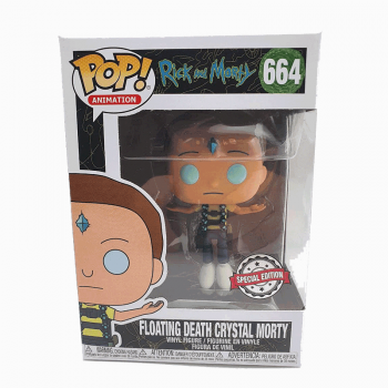 FUNKO POP! - Animation - Rick and Morty Floating Death Crystal Morty #664 Special Edition